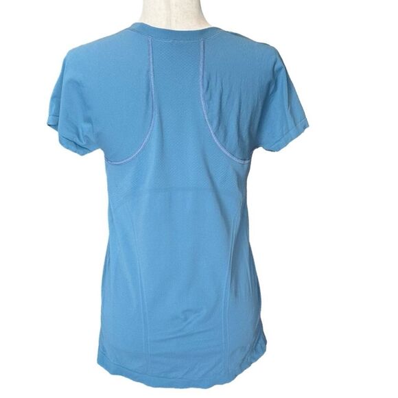 Womens Performance Outdoor Work-Out Tee 5.11 or Athleta? Blue Size Med - Picture 2 of 10